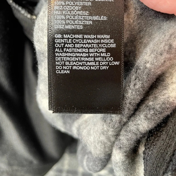 The North Face Women's Crescent Hooded Fleece Pullover Heritage Plaid Size Small - Picture 12 of 14